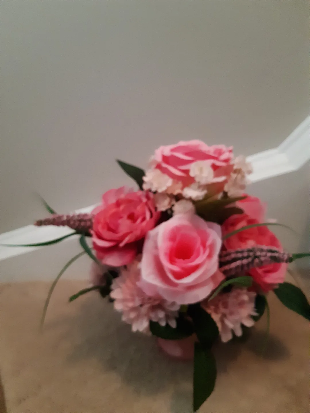 Touch of pink floral arrangement image indicator(4)