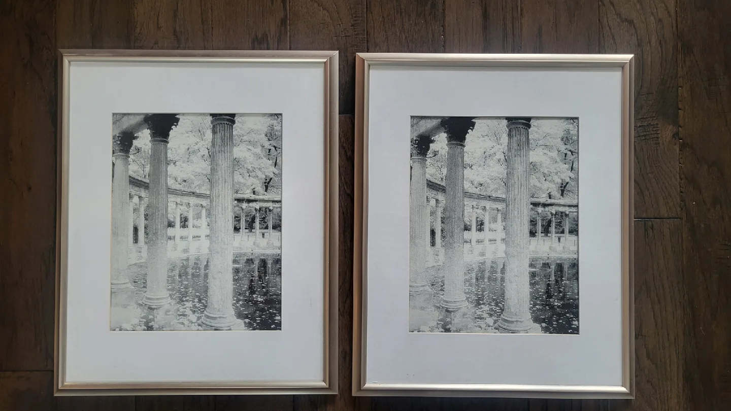 Framed Black and White Prints - Set of 2 thumbnail