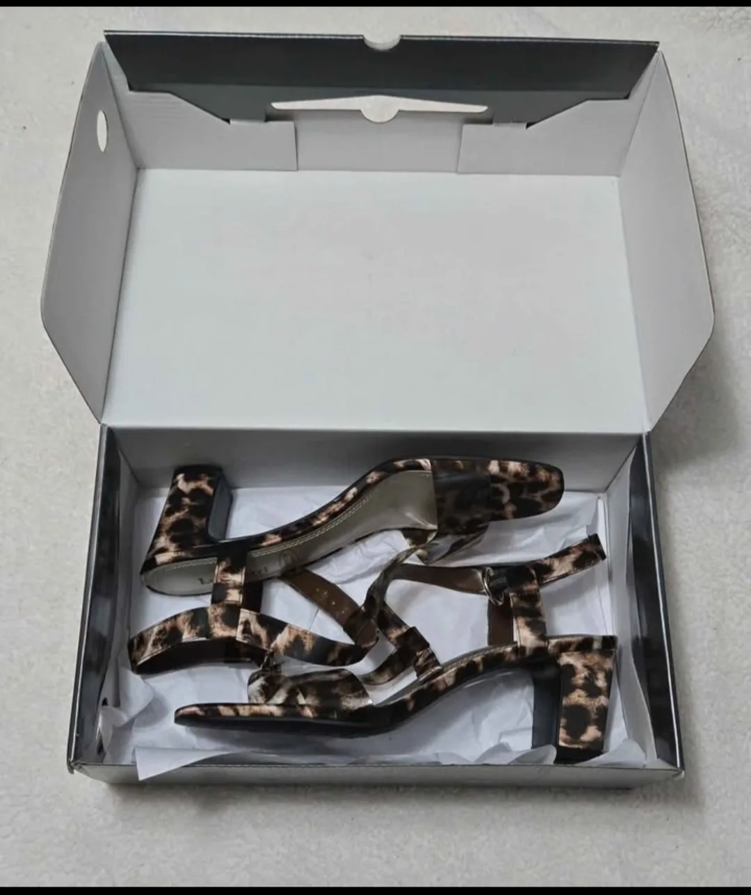 Luca Ferri NOEMIE-967 Leopard Print Heels - Size 8 image indicator(2)
