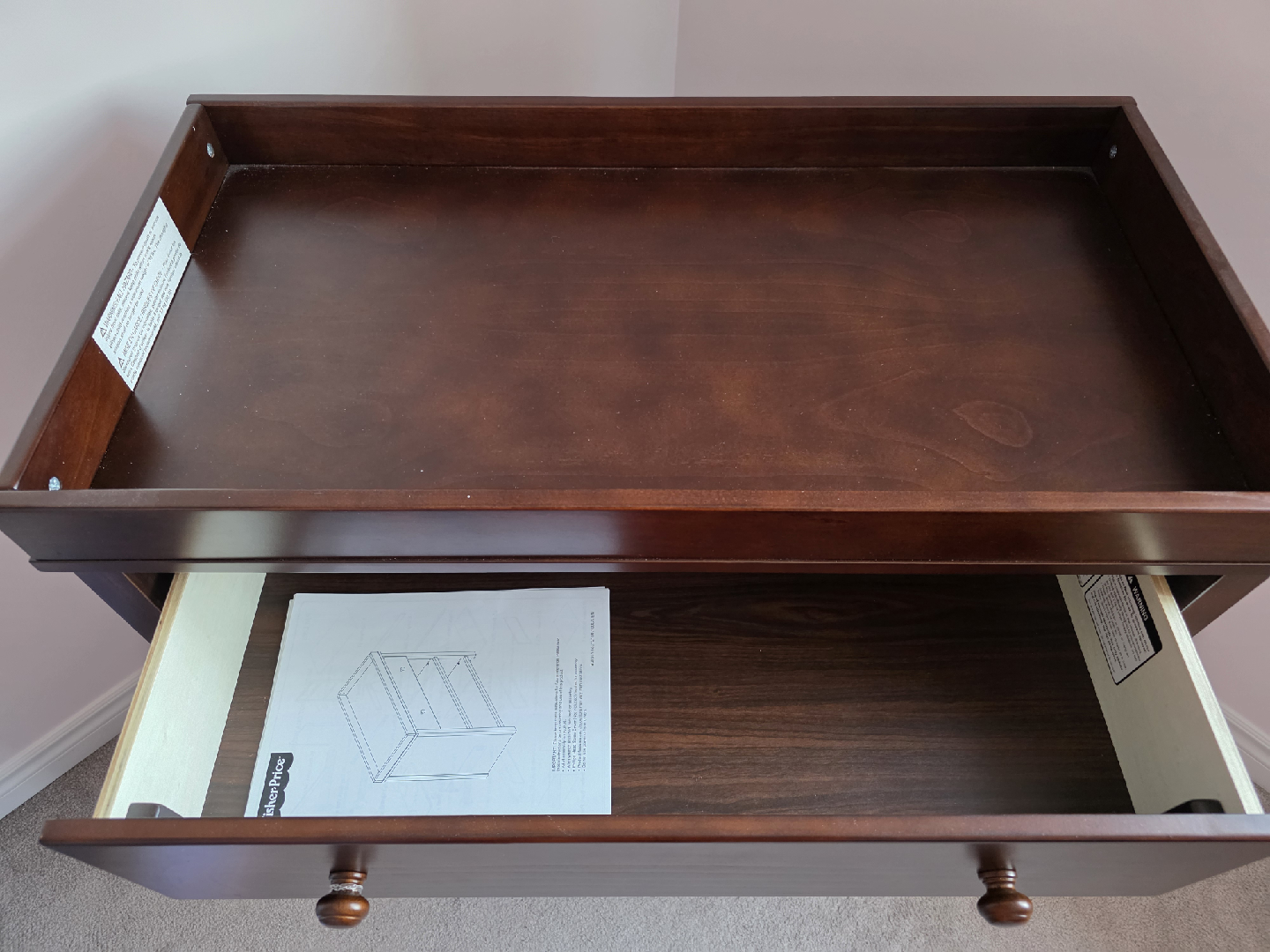 Fisher Price Changing Table - Dark Brown - photo 2