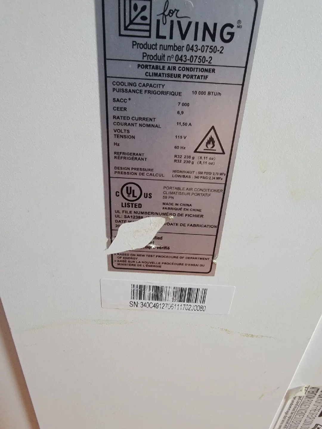 For Living Portable Air Conditioner image indicator(2)