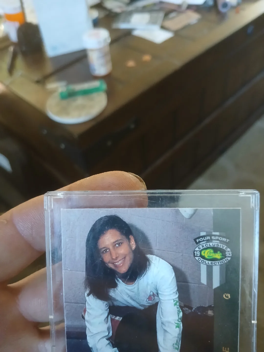 Manon Rheaume 1993 Classic McDonald's Hockey Card image indicator(6)