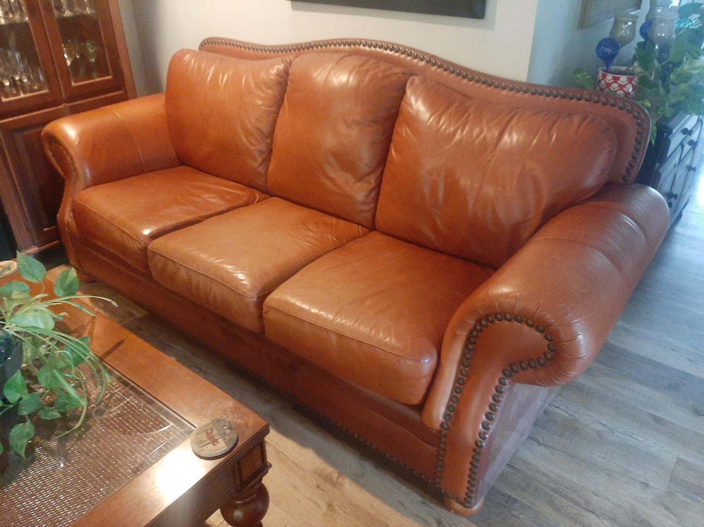 Leather Sofa Set - 3 Seater & Loveseat - photo 3