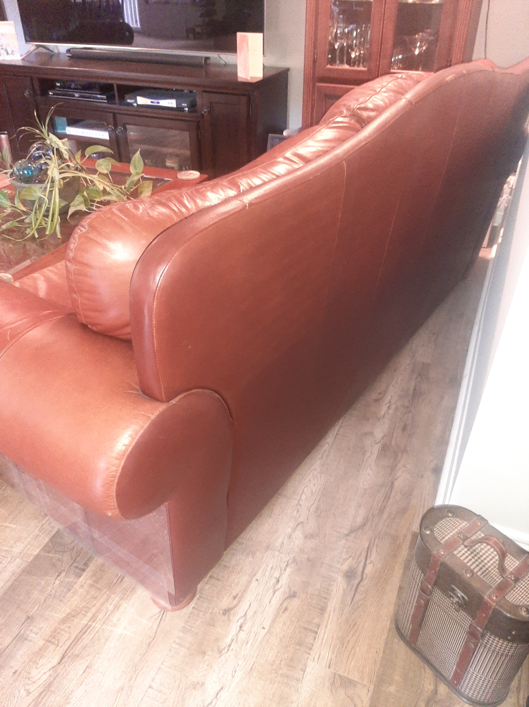 Leather Sofa Set - 3 Seater & Loveseat - photo 5