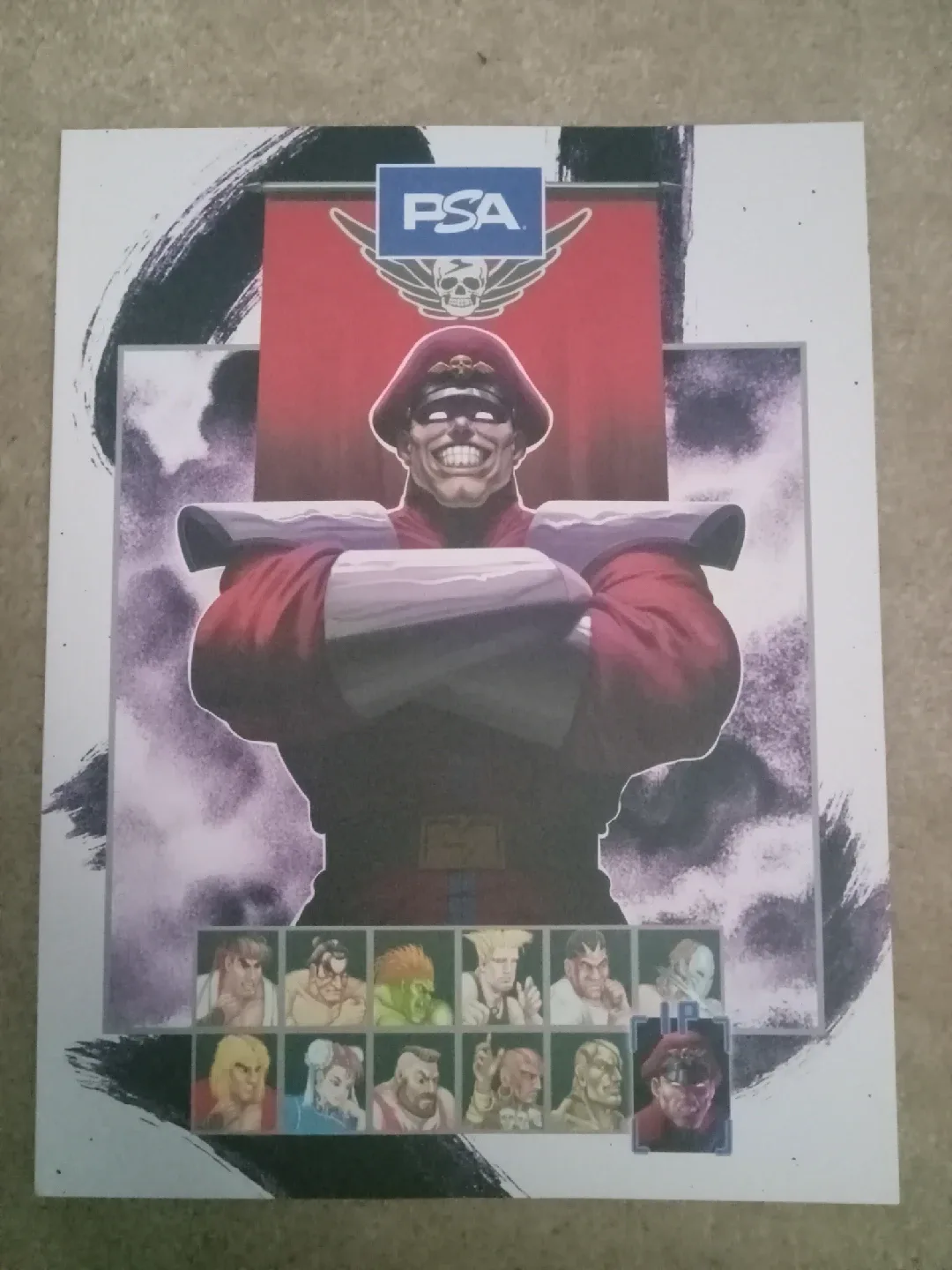 PSA Collectors Edition Magazine and Card -Street Fighter II image indicator(2)