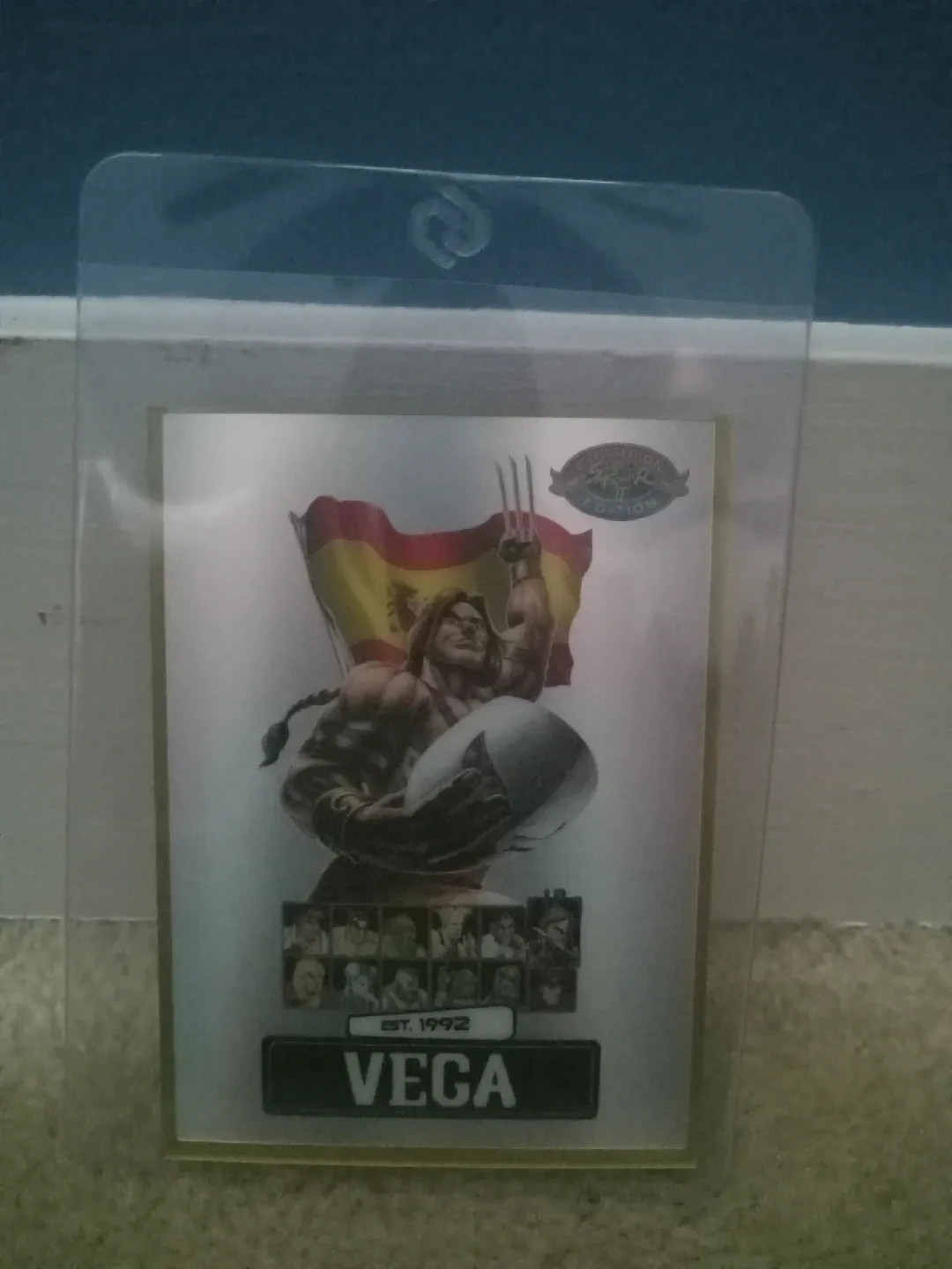 PSA Collectors Edition Magazine and Card -Street Fighter II image indicator(3)