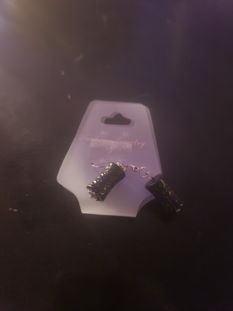 Fashion Jewelry Black Earrings