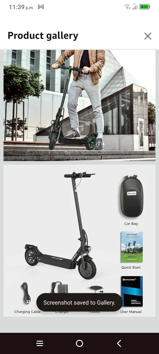 isinwheel S9MAX Standard Electric Scooter image indicator(5)