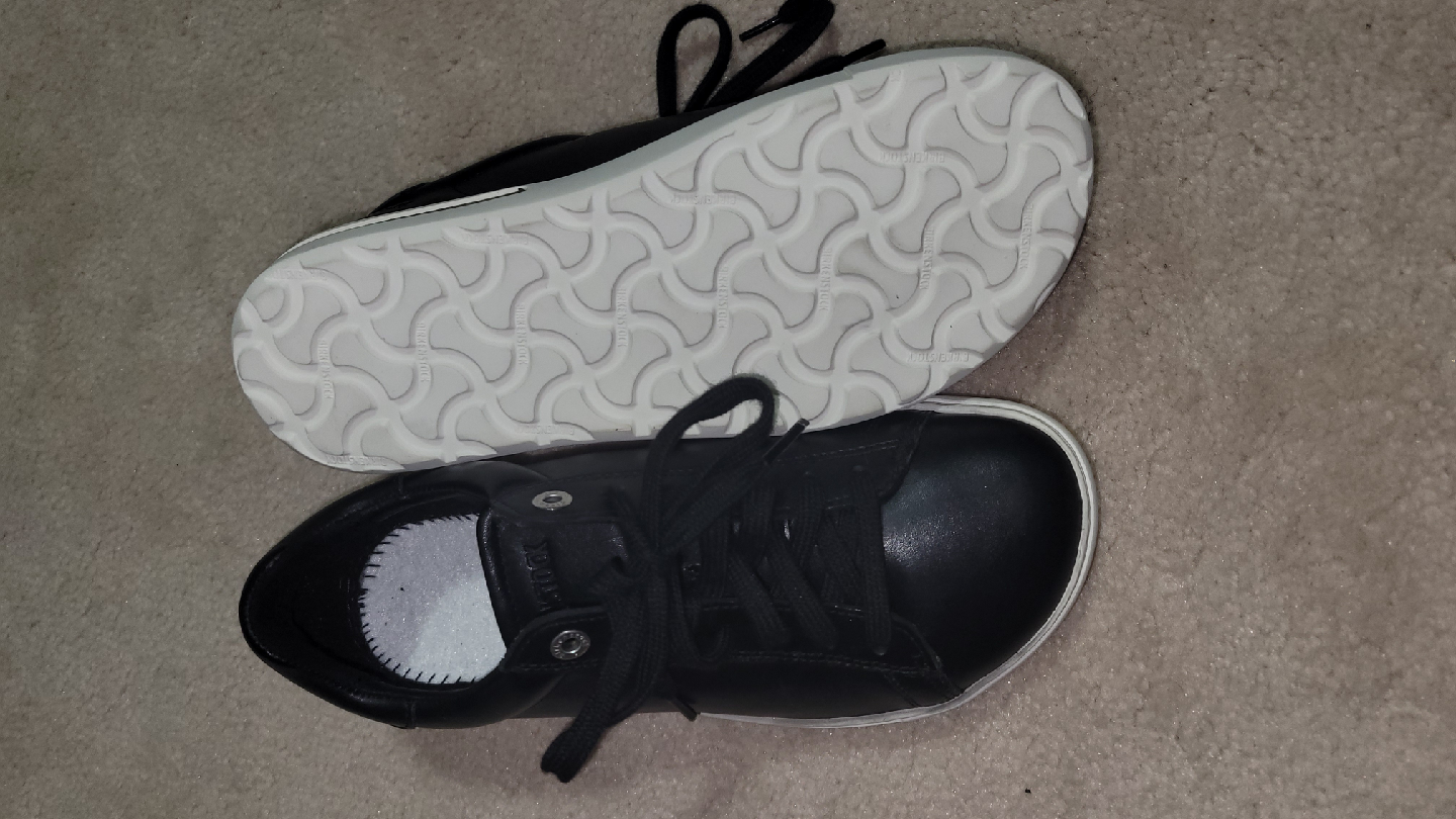 Birkenstock Leather Sneakers, Black -Size36 - photo 2