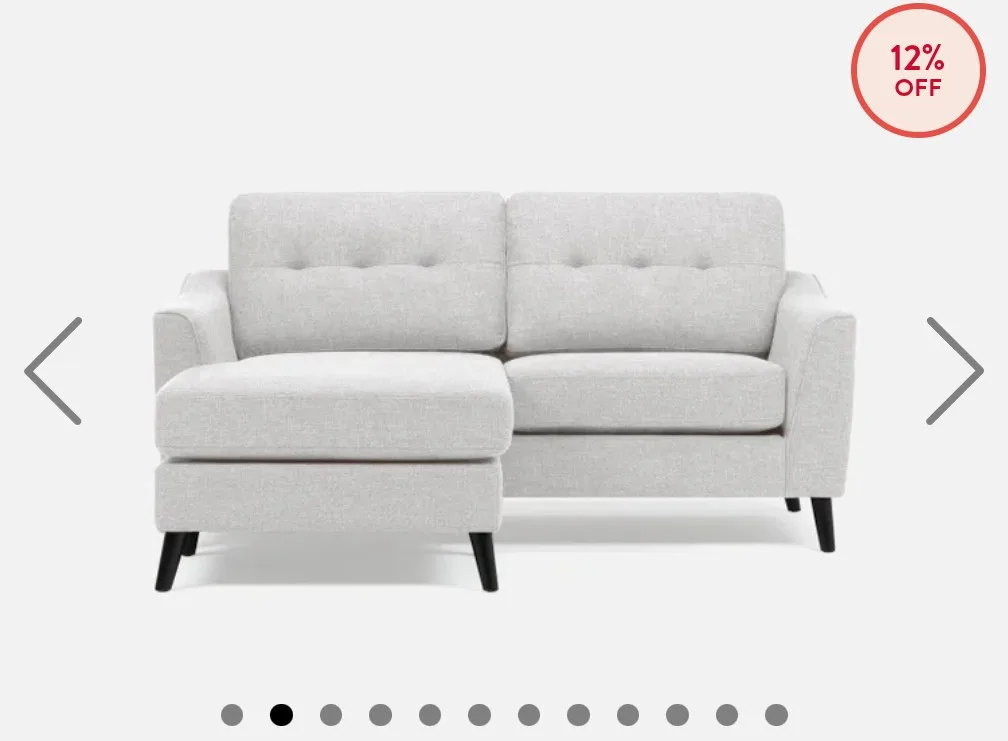 Structube "Sirine" Interchangeable Sectional Sofa image indicator(2)