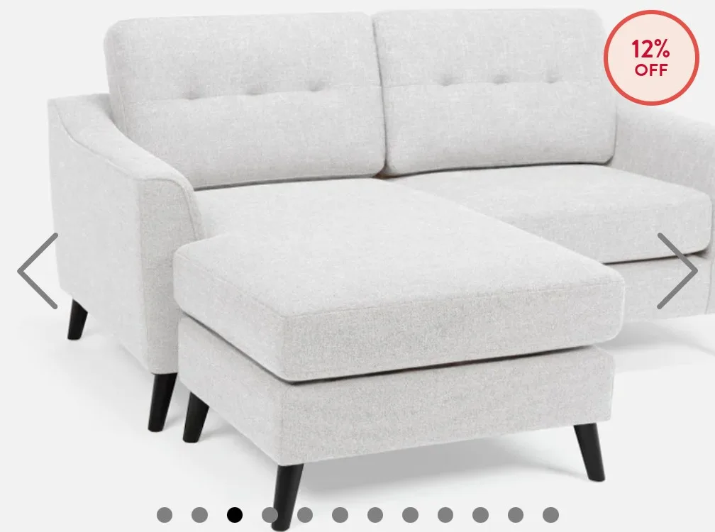 Structube "Sirine" Interchangeable Sectional Sofa image indicator(4)