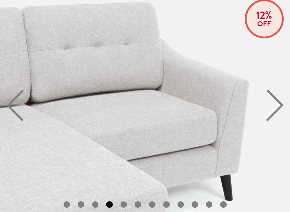 Structube "Sirine" Interchangeable Sectional Sofa image indicator(5)