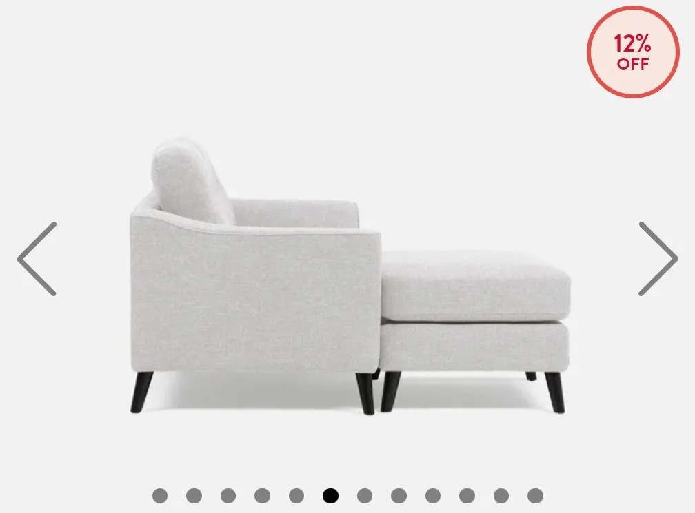 Structube "Sirine" Interchangeable Sectional Sofa image indicator(6)