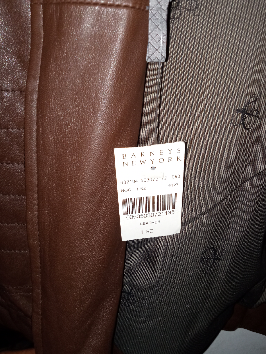 Canali Brown Leather Jacket - Size 1 SZ - photo 5