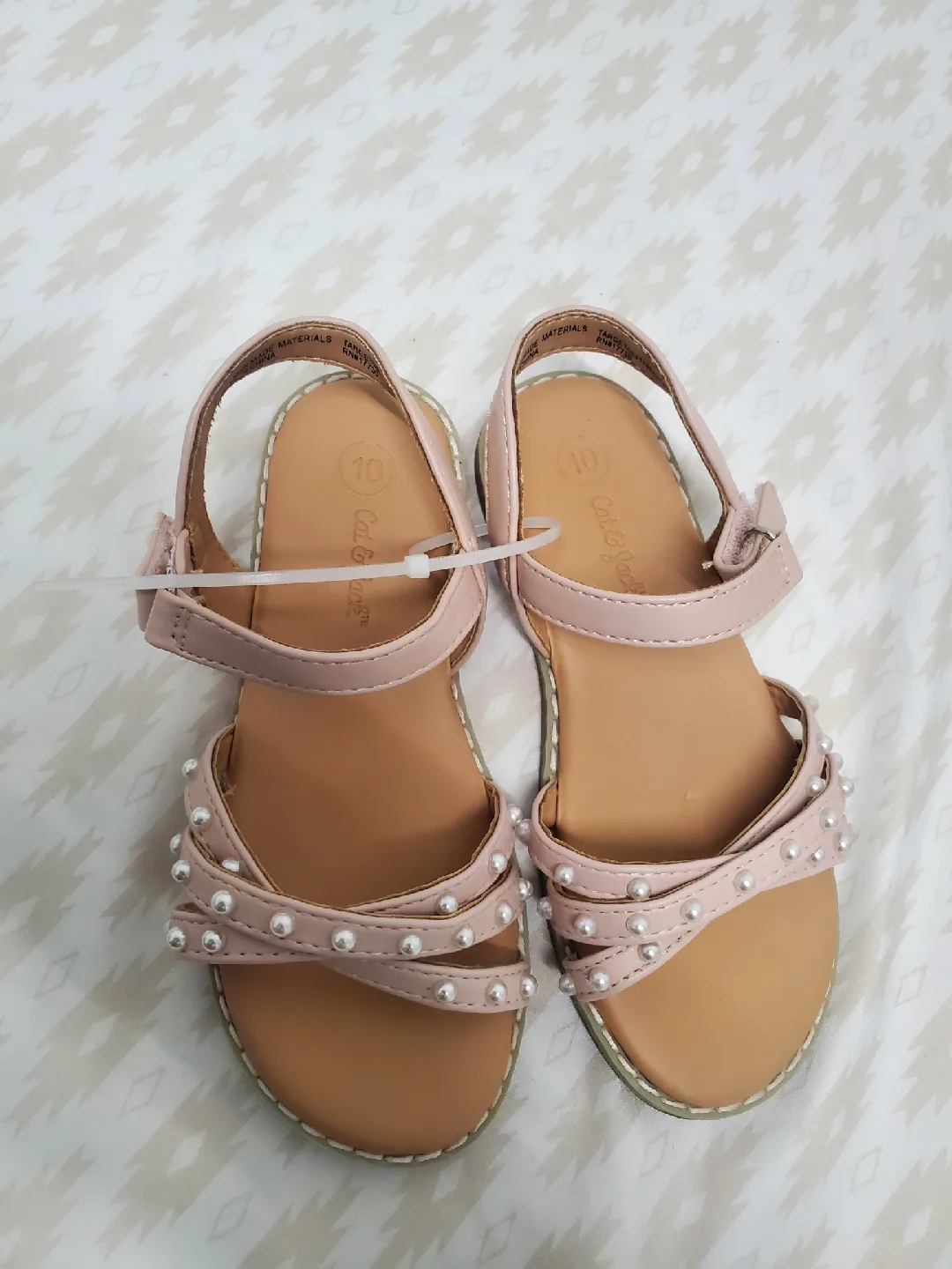 Cat & Jack Girls' Sandals - Size 10 thumbnail