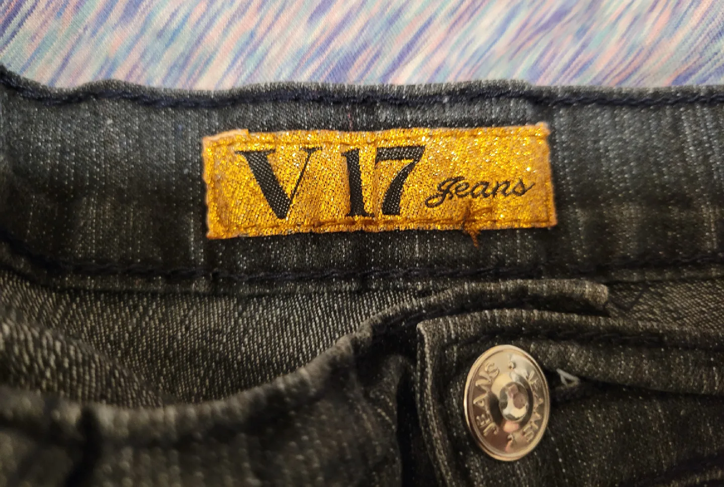 V17 Jeans Denim Shorts Size 13/14 (0397) image indicator(3)