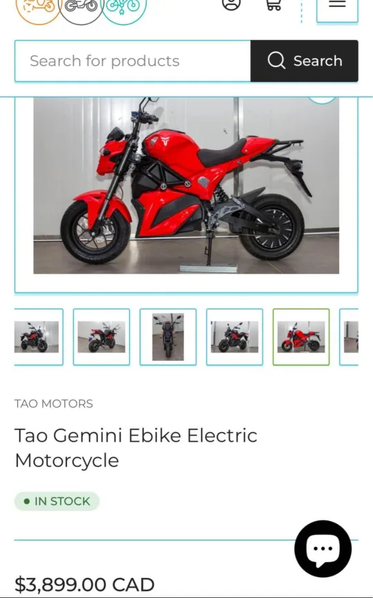 Tao Gemini Ebike Electric Motorcycle image indicator(2)