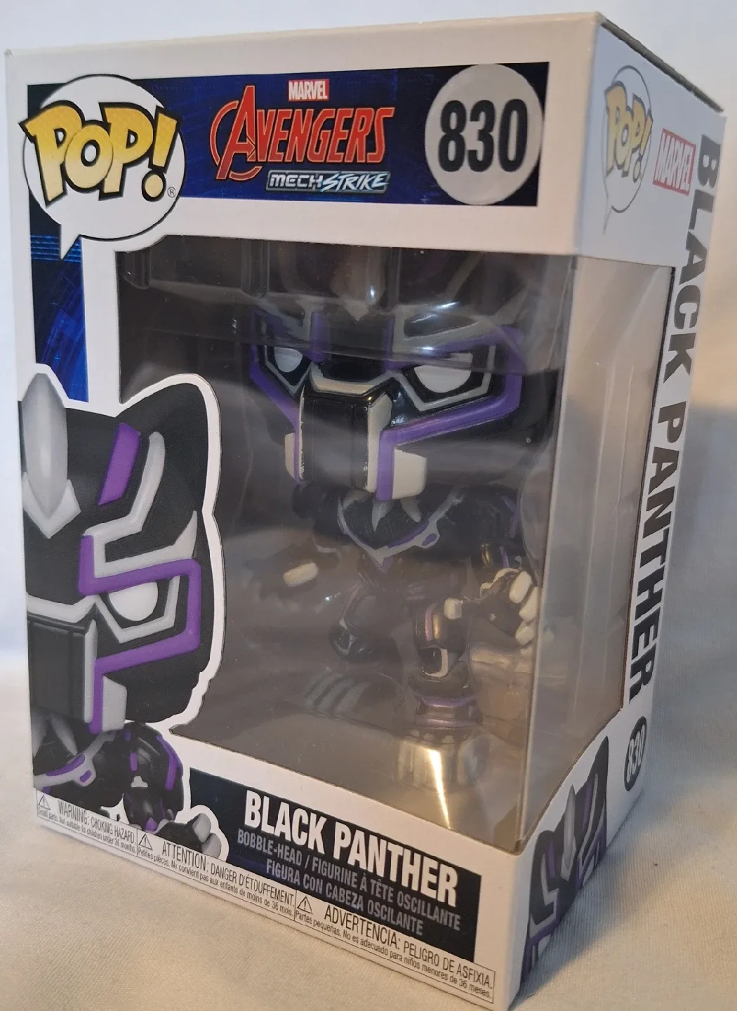 Funko Pop! Marvel Avengers Mech Strike Black Panther 830