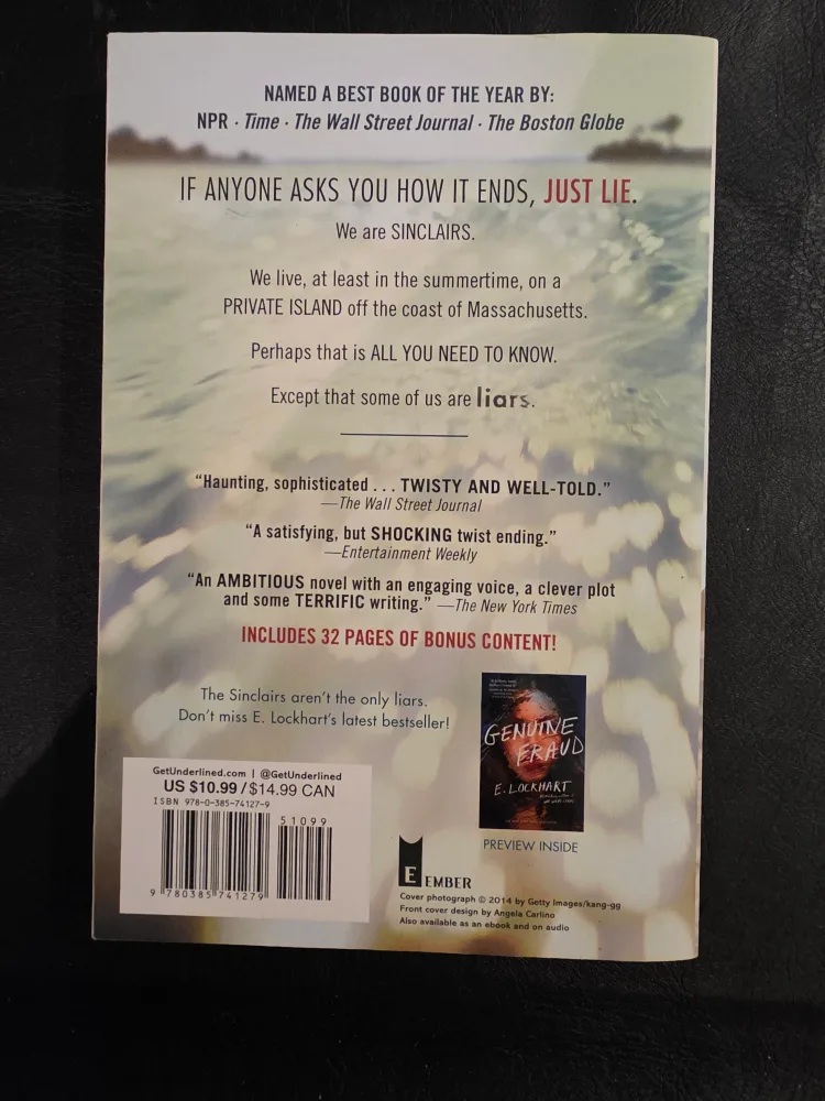 We Were Liars by E. Lockhart image indicator(2)