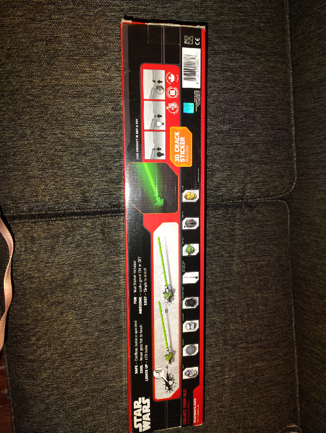 Star Wars Yoda Hand with Lightsaber LED Light