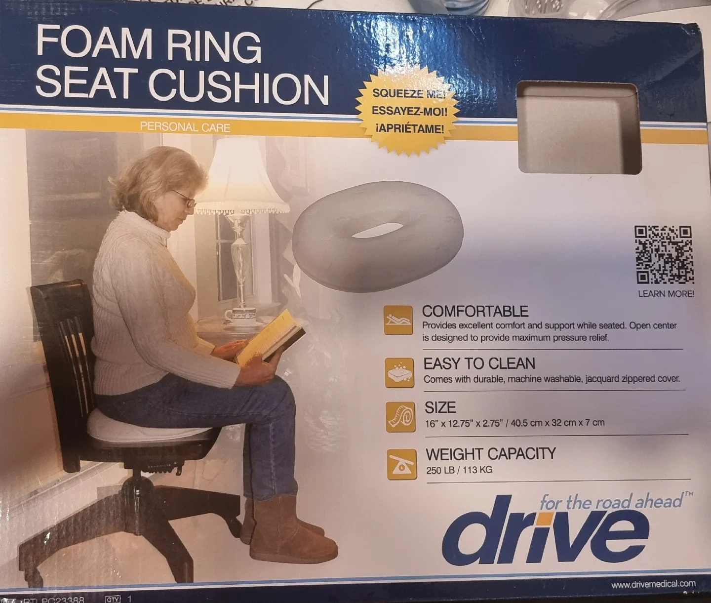 Drive Foam Ring Seat Cushion - NEW thumbnail