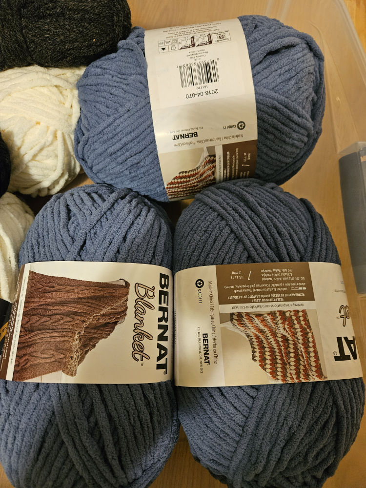 Bernat Blanket Yarn - Country Blue - photo 3