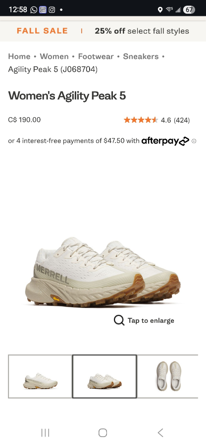 Merrell Agility Peak 5 Women's Sneakers - photo 4