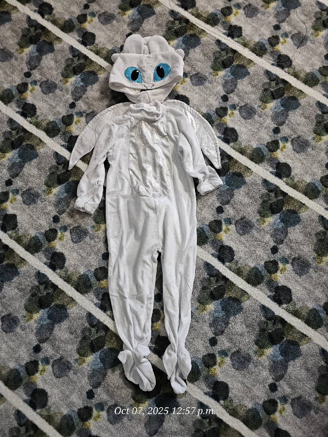 Light Fury Costume - Toddler Size 2T-4T - photo 2