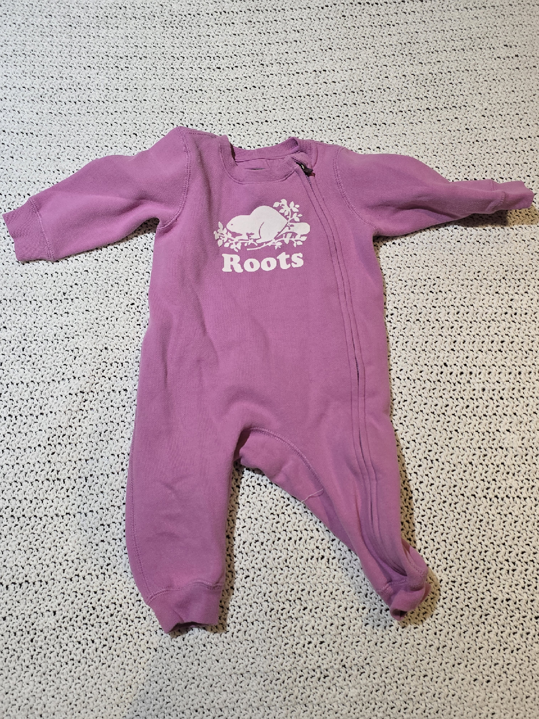 Roots Baby Sleeper - Pink 6-12M