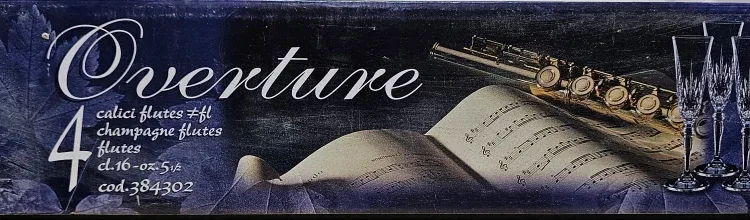 Overture Capri Crystal Champagne Flutes - Set of 4 image indicator(2)