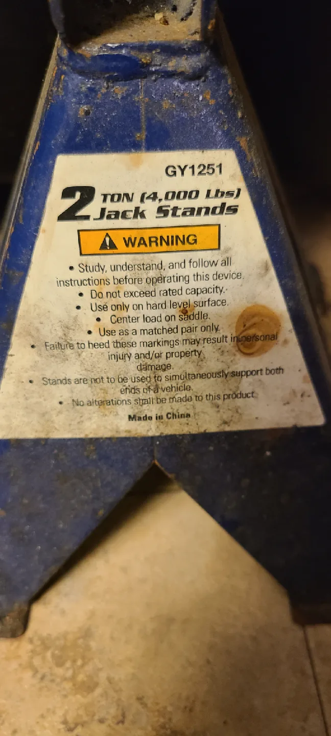 Goodyear Racing 2 Ton Jack Stands 🥕 image indicator(4)