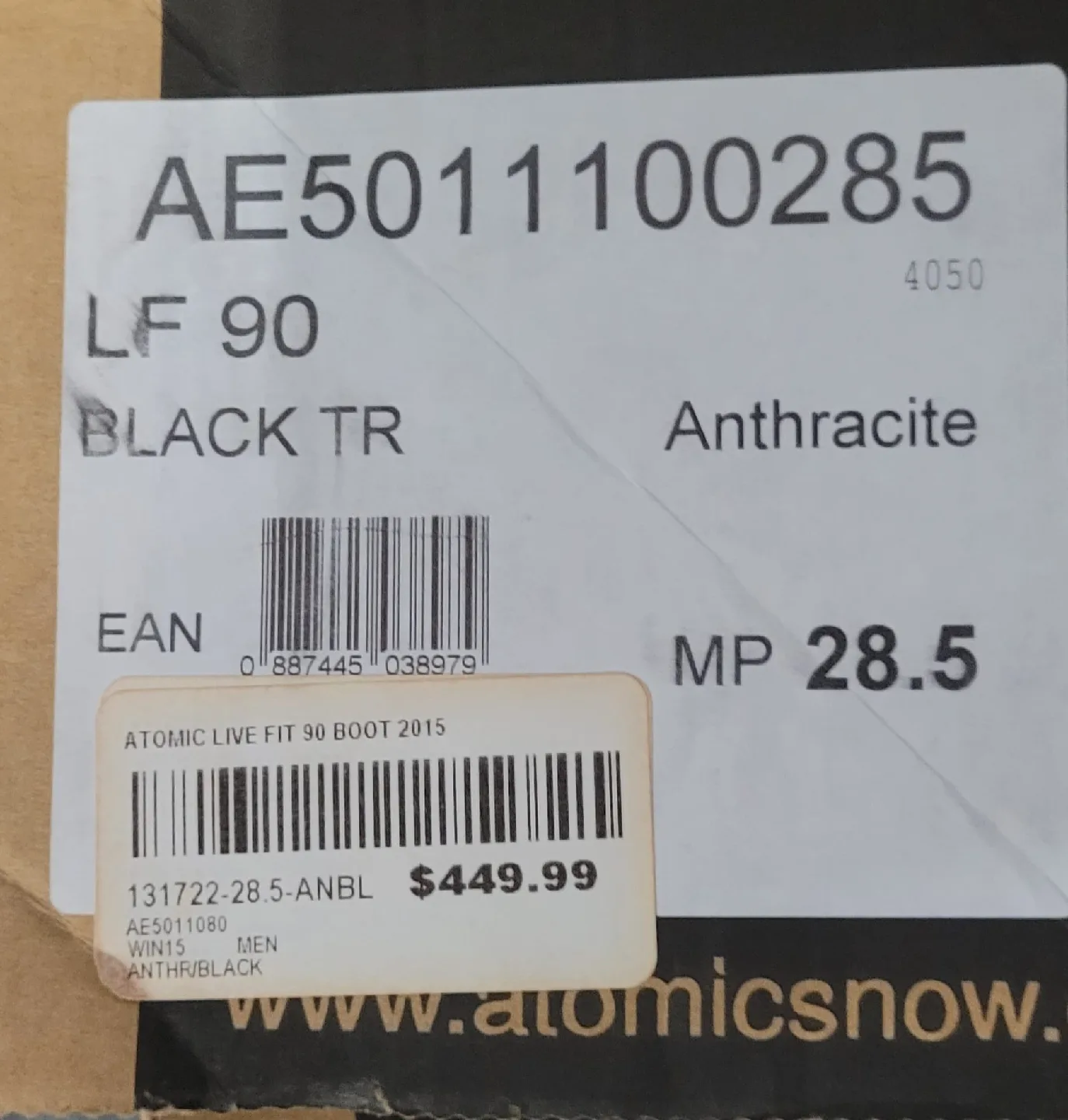 K2 AMP Rictor 80XTi Men's Skis & Atomic Boots size 28.5 image indicator(8)