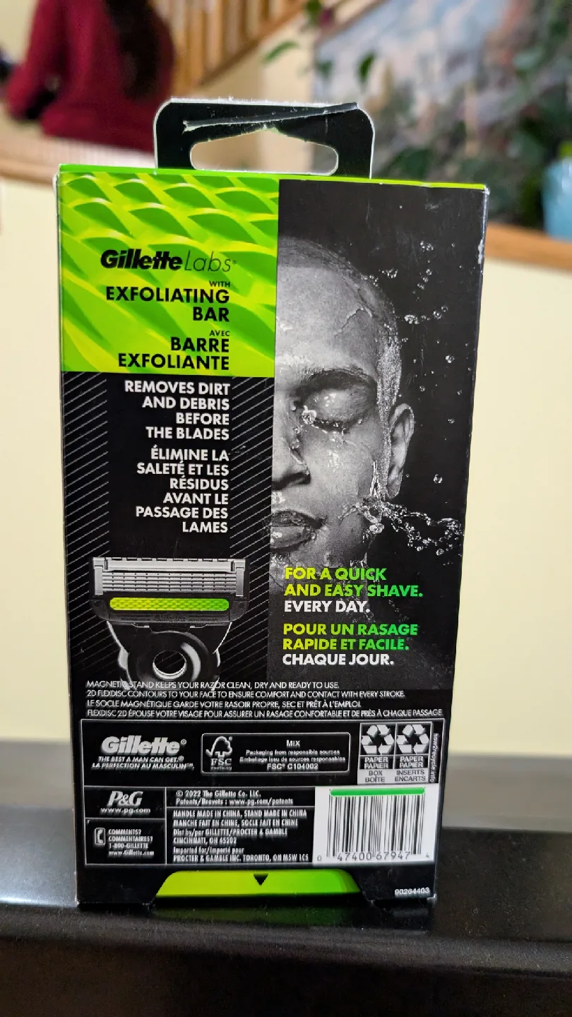 🥕New Gillette Bar Razor FCFS perfect BDAY OR XMAS image indicator(9)