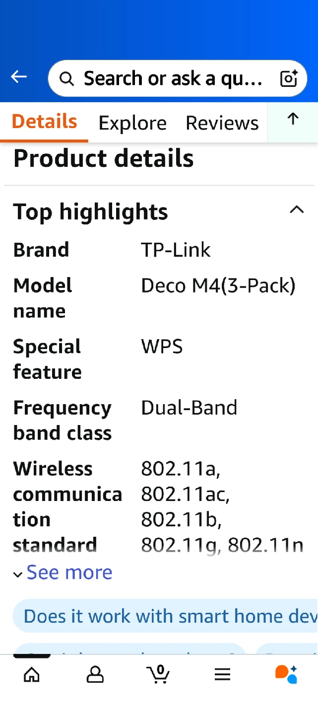 TP-Link Deco M4 Whole Home Mesh WiFi System (3-Pack) - photo 3