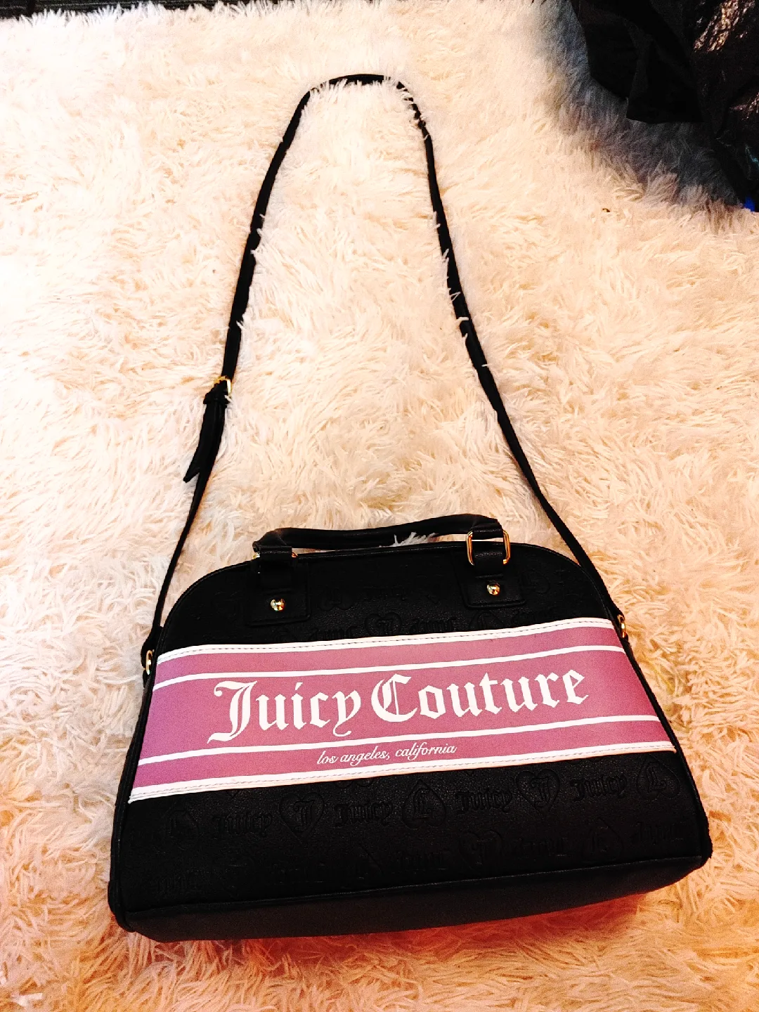 Juicy Couture Black Satchel. /lowest is 25$ thumbnail