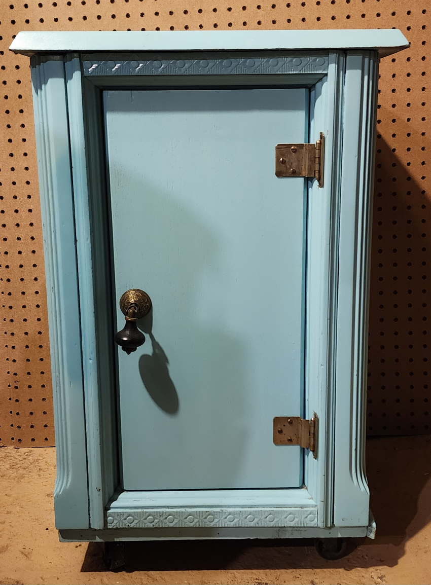 Vintage Light Blue Cabinet