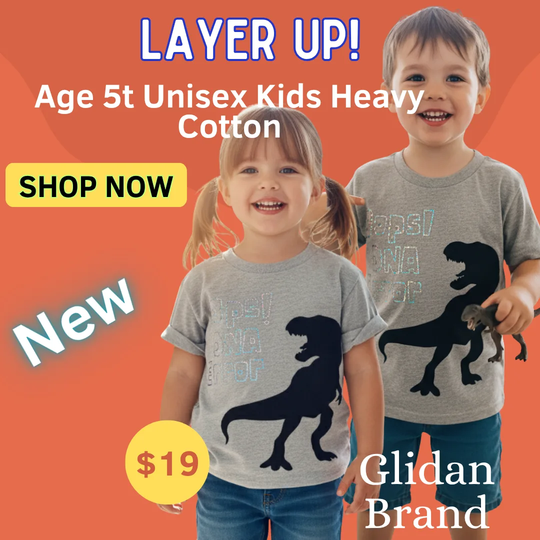 🎁 Free Gift 💫Holographic Kids Tee  – $19✨