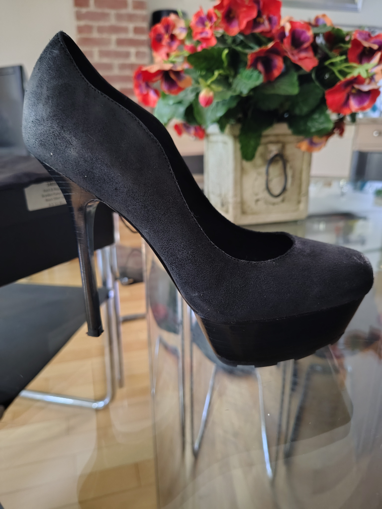 Rock & Republic Braiden Black Platform Heels  6.5 - photo 2