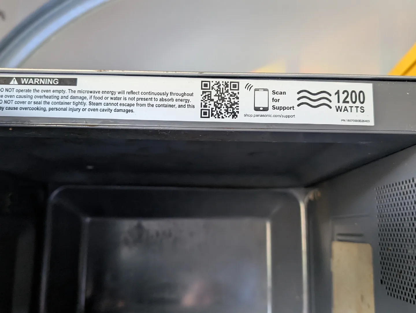 Panasonic 1200W High Power Microwave Oven image indicator(3)