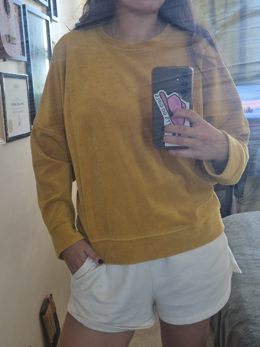 Aerie Yellow Crewneck - Size M - photo 3