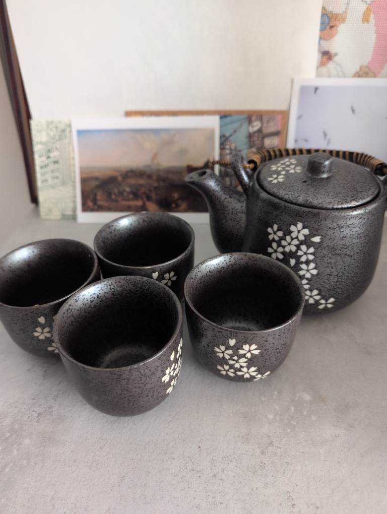 Japanese Tea Set with Teapot & 4 Cups - photo 2