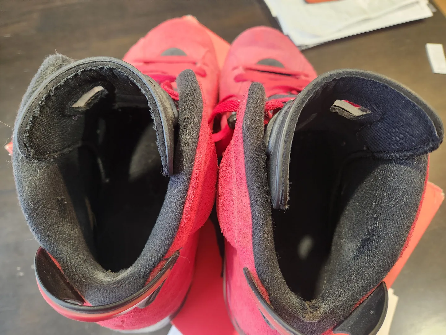 Air Jordan 6 Retro Red Suede image indicator(5)