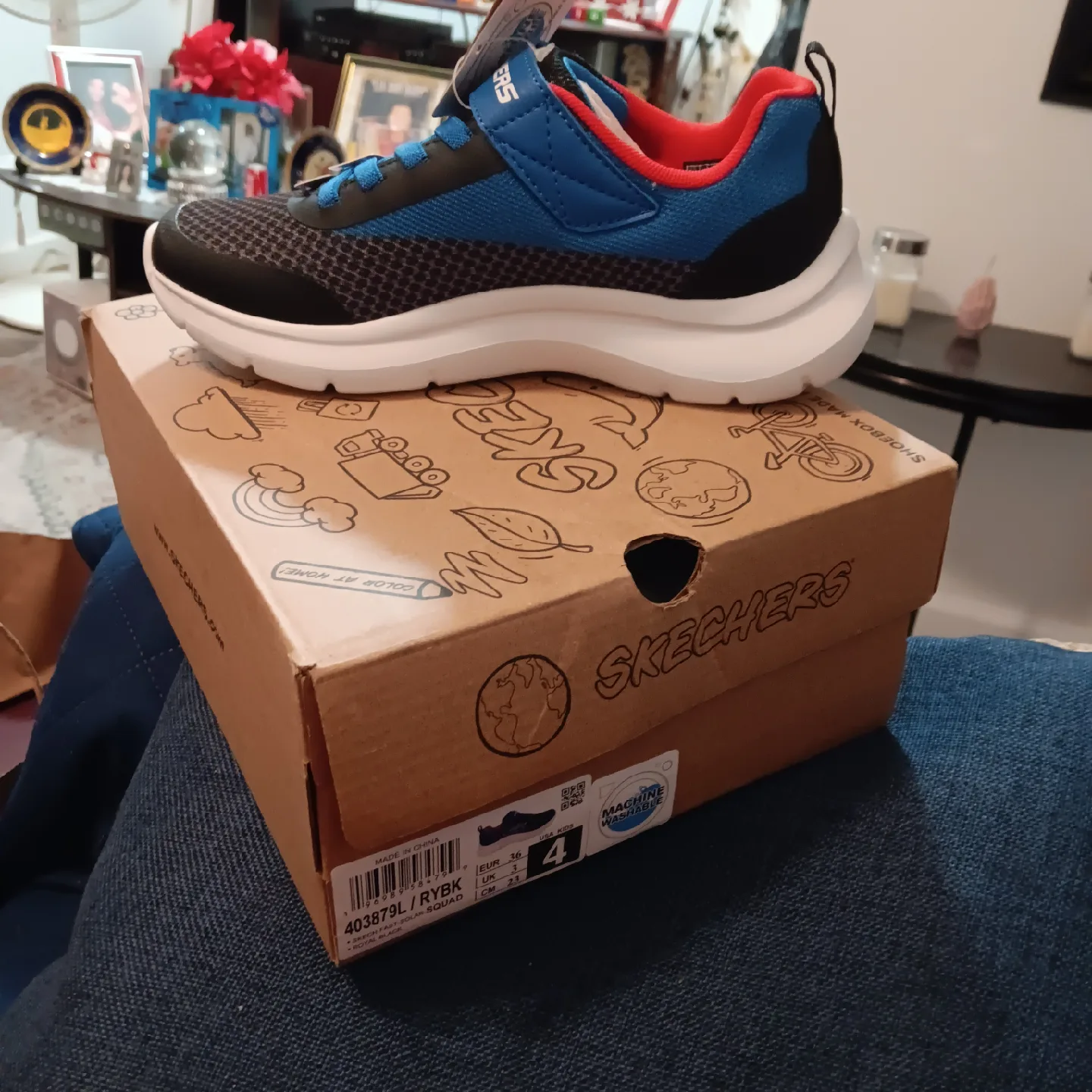 Skechers Fast-Solar Squad Kids Size 4 image indicator(2)