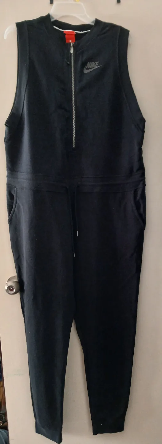 Nike Sleeveless Jumpsuit - Black, XL image indicator(2)