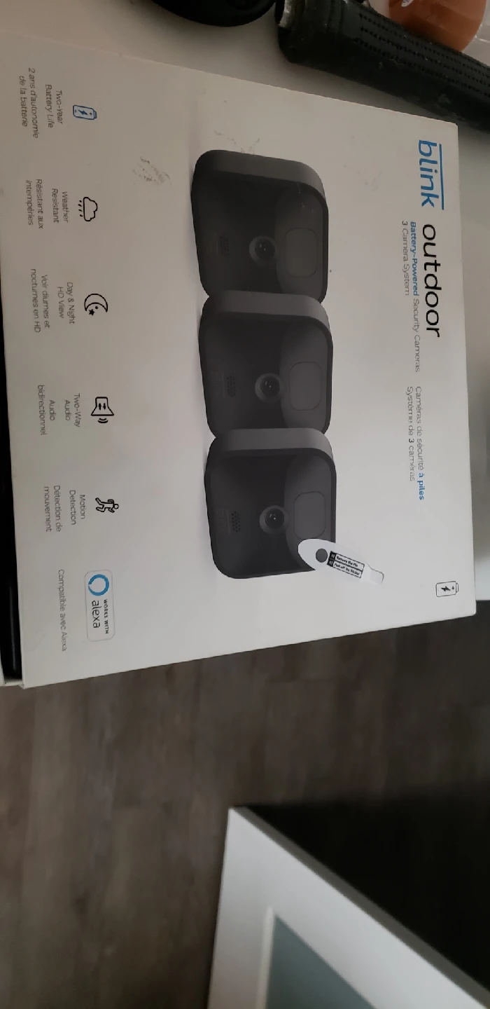 Blink Outdoor Battery Camera System (3 Pack)