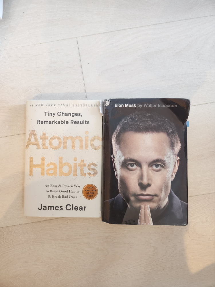 Atomic Habits & Elon Musk by Walter Isaacson