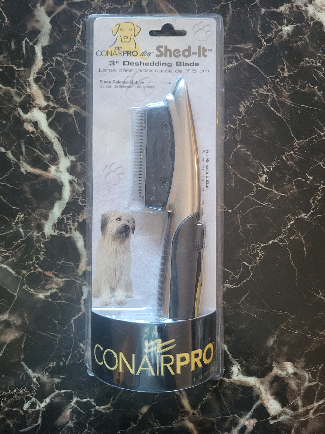 CONAIRPRO dog Shed-It 3" Deshedding Blade