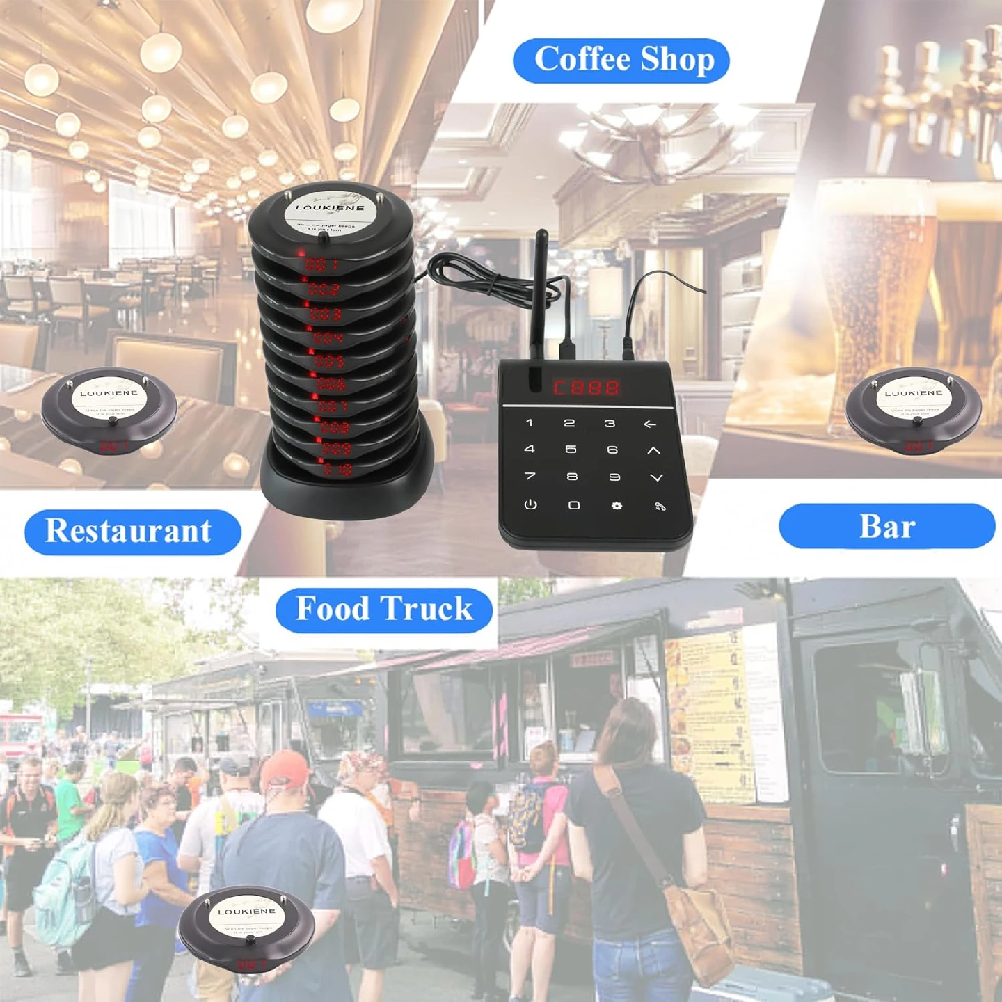 Restaurant Business Paging System BNIB - photo 5
