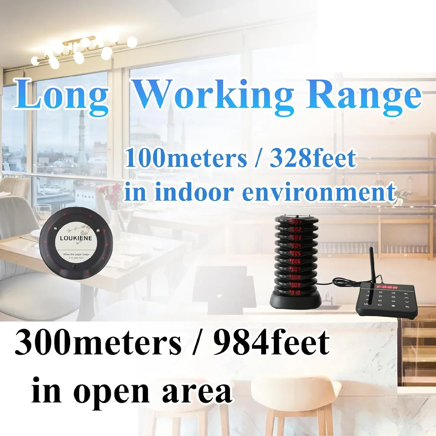 Restaurant Business Paging System BNIB image indicator(6)