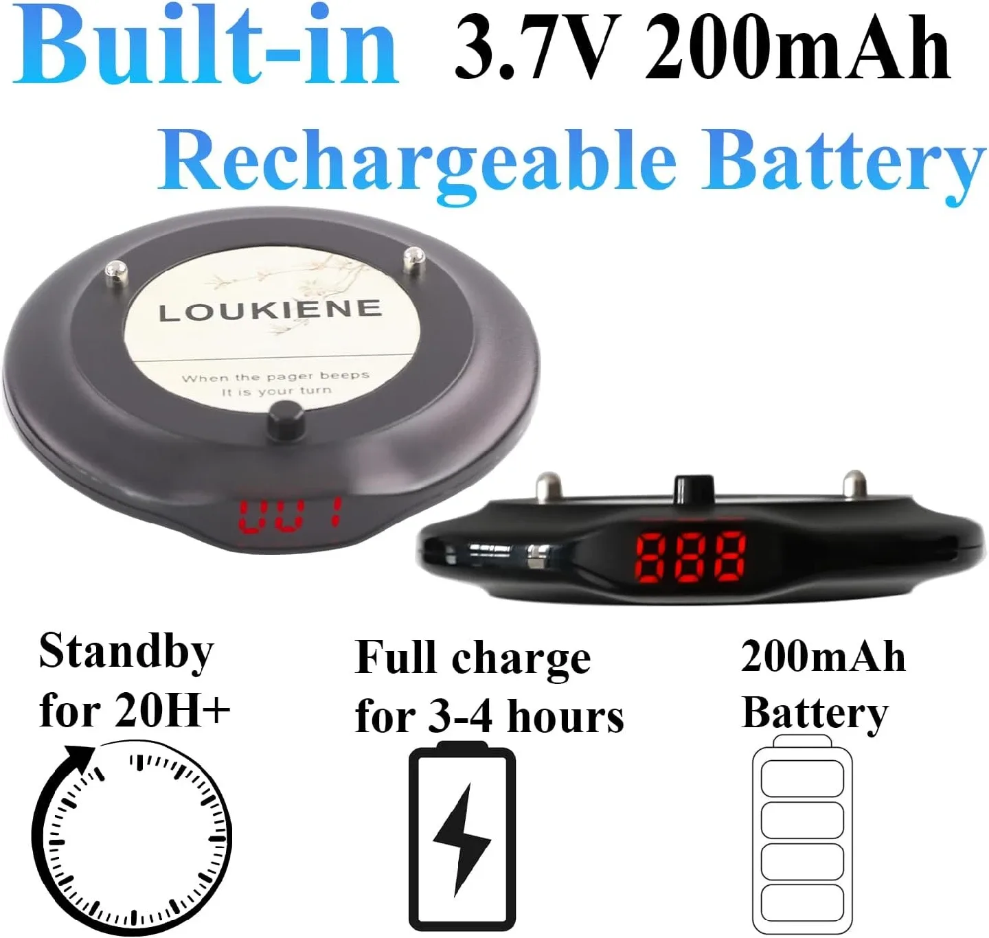 Restaurant Business Paging System BNIB image indicator(8)